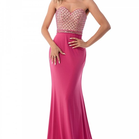 Off Shoulder Long Dress CNKD037